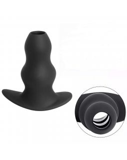 Анальная пробка-расширитель черная-foto3