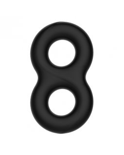 Двойное силиконовое эрекционное кольцо Crazy Bull BI-210185-foto4