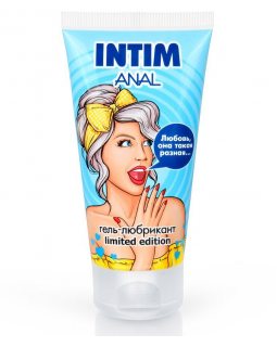 Гель-любрикант INTIM ANAL серии LIMITED EDITION туб пластиковый 50 г арт. LB-60001-1 Гель-любрикант INTIM ANAL серии LIMITED EDITION туб пластиковый 50 г арт. LB-60001-1