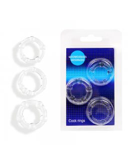 КОЛЬЦО ЭРЕКЦИОННОЕ 3шт арт. EE-10193 КОЛЬЦО ЭРЕКЦИОННОЕ 3шт арт. EE-10193