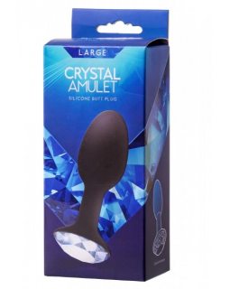 Анальная втулка Seven Creations с кристаллом силикон +ABS пластик черная 10.7 см-F0142B10PGAL Анальная втулка Seven Creations с кристаллом силикон +ABS пластик черная 10.7 см-F0142B10PGAL