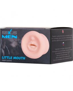 Насадка на помпу Sexus Men LITTLE MOUTH, TPE, телесный, 7,5 см 709033 Насадка на помпу Sexus Men LITTLE MOUTH, TPE, телесный, 7,5 см 709033