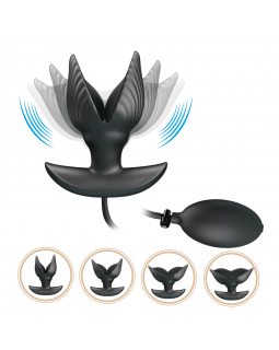 Анальна пробка с грушей расширяющаяся BI-040160Q-foto2