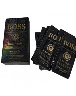 Boss - оральный гель для мужчин 7 шт/уп *5 mg цена за 1 шт
