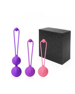 ШАРИКИ ВАГИНАЛЬНЫЕ набор 3 шт, D 35 мм, вес 50x80x100 г арт. LULU3 ШАРИКИ ВАГИНАЛЬНЫЕ набор 3 шт, D 35 мм, вес 50x80x100 г арт. LULU3