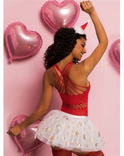 JSY / Эротический новогодний костюм / Костюм для эротических игр / Комплект эротик 5 предметов-foto2