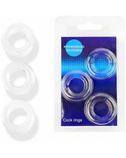 КОЛЬЦО ЭРЕКЦИОННОЕ 3шт арт. EE-10194-1 КОЛЬЦО ЭРЕКЦИОННОЕ 3шт арт. EE-10194-1