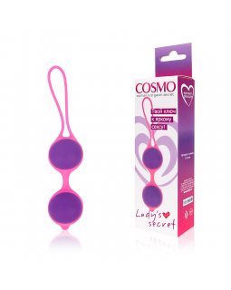 ШАРИКИ ВАГИНАЛЬНЫЕ, D 34 мм, вес 66 г, цвет розовый арт. CSM-23077 ШАРИКИ ВАГИНАЛЬНЫЕ, D 34 мм, вес 66 г, цвет розовый арт. CSM-23077