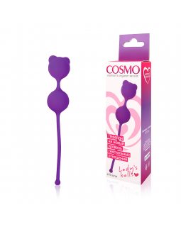 ШАРИКИ ВАГИНАЛЬНЫЕ цвет фиолетовый, вес 55 г, D 27 мм арт. CSM-23009-5 ШАРИКИ ВАГИНАЛЬНЫЕ цвет фиолетовый, вес 55 г, D 27 мм арт. CSM-23009-5