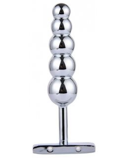 Анальная пробка-елочка металл 16*3.2см 30181 Анальная пробка-елочка металл 16*3.2см 30181