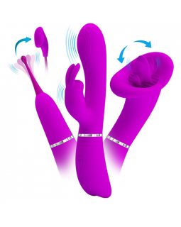 Вибратор с тремя насадками BI-014877Н-foto2