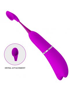 Вибратор с тремя насадками BI-014877Н-foto8