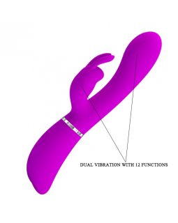 Вибратор с тремя насадками BI-014877Н-foto7