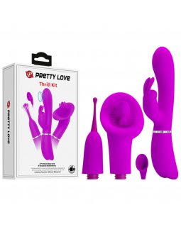 Вибратор с тремя насадками BI-014877Н Вибратор с тремя насадками BI-014877Н