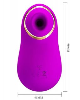 Вакуумный клиторальный стимулятор с виброяйцом Pretty Love MC33 BI-014826-foto2