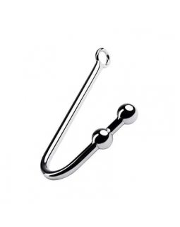 Анальный крюк 2 металлических шара 30185-foto2