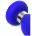 Анальная втулка ToDo by Toyfa Сlassic, размер L, силикон, синяя, 13 см, Ø 4,6 см 357011