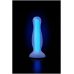 Анальная втулка светящаяся в темноте Beyond by Toyfa Namor Glow, силикон, прозрачный, 12,5 см873007