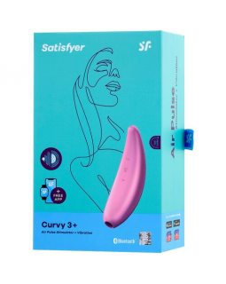Вакуумно-волновой стимулятор Satisfyer Curvy3+ Вакуумно-волновой стимулятор Satisfyer Curvy3+