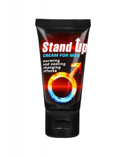 Крем для мужчин Stand up разогревает и охдаждает 25гр, LB-80006 Крем для мужчин Stand up разогревает и охдаждает 25гр, LB-80006